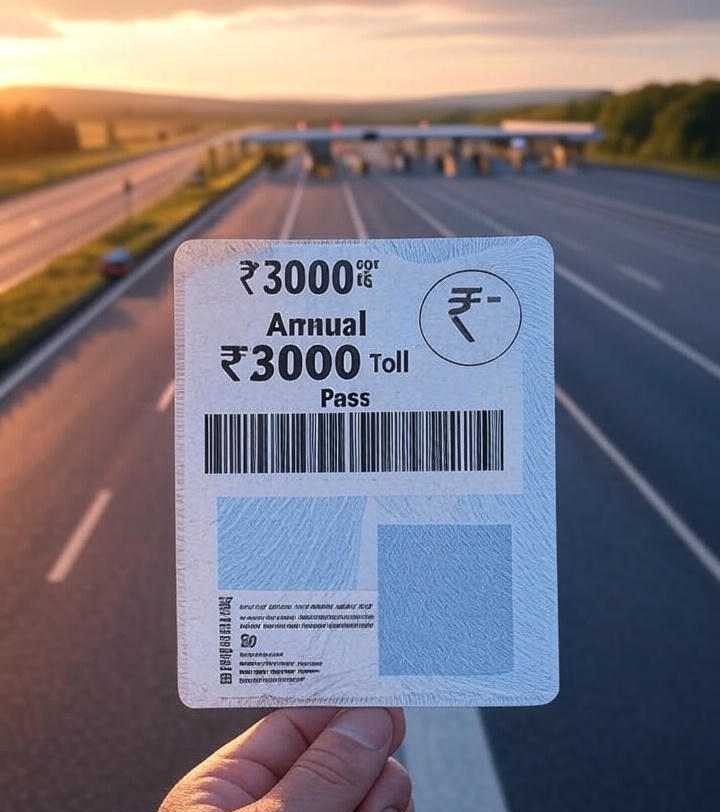 Toll pass of ₹3000 per year: Now travel on the highway without stopping