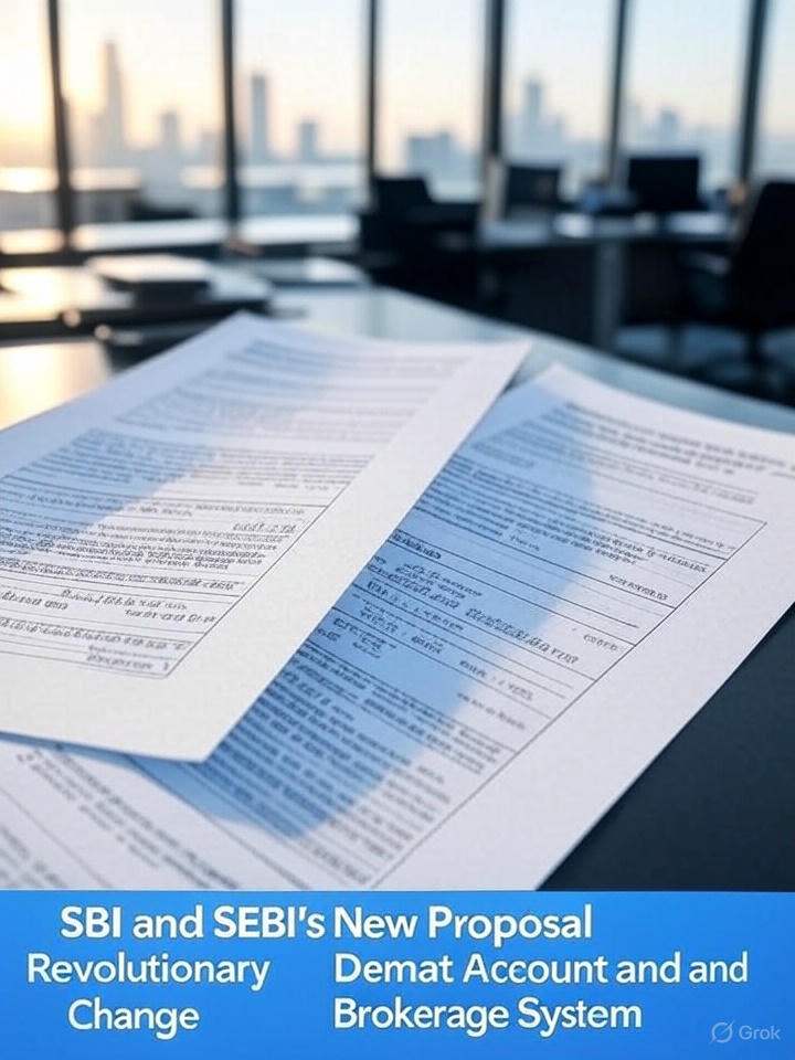 SBI and SEBI's new proposal: Revolutionary change in Demat account and brokerage system
