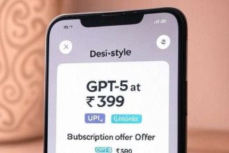 ChatGPT now in Desi style: New subscription with GPT-5 for ₹399, pay with UPI