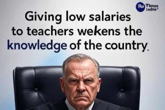 'Paying low salary to teachers weakens the knowledge of the country', strong comment of Supreme Court