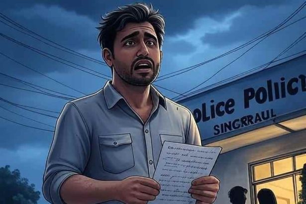 A husband upset with his wife's love reached the police station and said- get her married to her lover