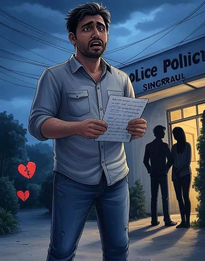 A husband upset with his wife's love reached the police station and said- get her married to her lover