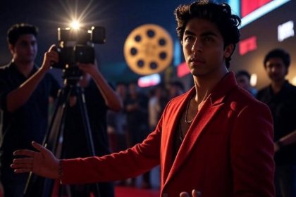 Aryan Khan turns photographer for Shah Rukh Khan! Video from 'Bads of Bollywood' screening goes viral
