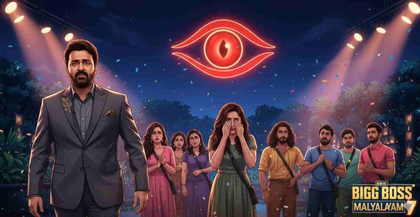 Bigg Boss Malayalam 7: Mohanlal leaves the stage mid-show? Anumol-Noora drama is the reason!