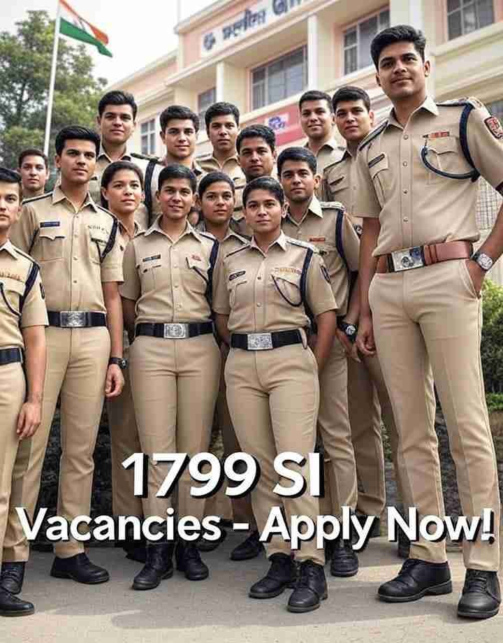 Golden opportunity to become a sub-inspector in the Bihar Police: Applications open for 1,799 jobs, apply quickly.