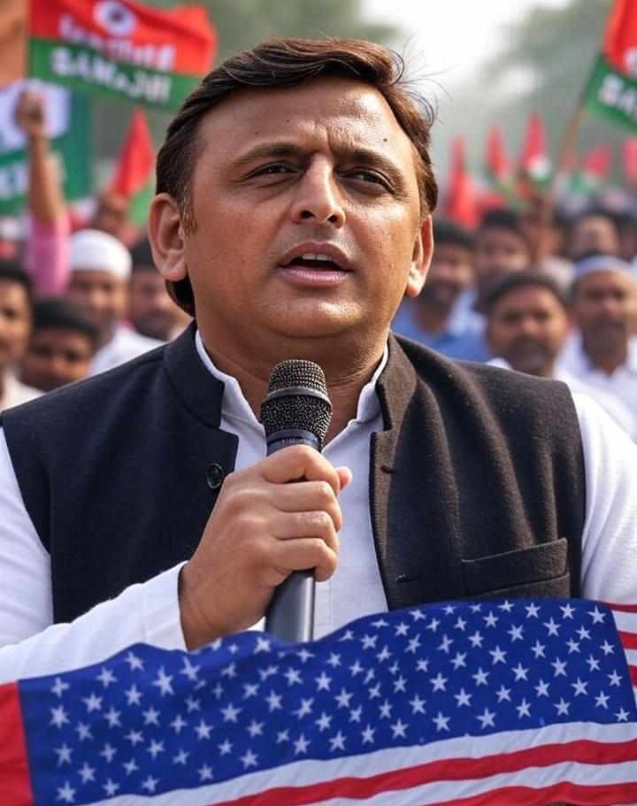 Akhilesh's taunt on Trump-Modi friendship