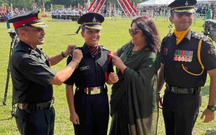 Lieutenant Parul Dhadwal becomes the first woman officer with a military legacy of five generations!