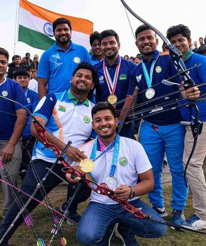 World Archery Championship 2025: India creates history, men win gold for the first time