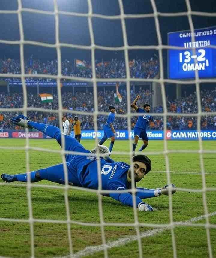 India's blast after 31 years! Third place in CAFA Nations Cup confirmed after beating Oman 3-2 in penalty shootout!